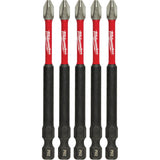 Shockwave™ Impact Power Bits, Phillips, #2 Tip, 1/4" Drive Size, 3-1/2" Length