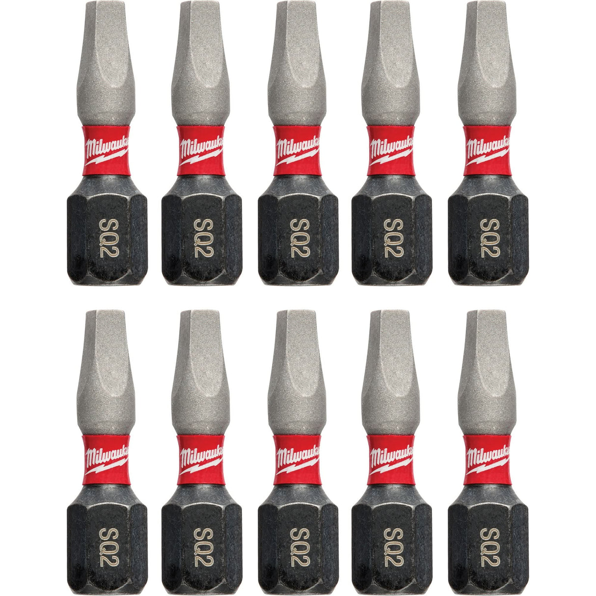 Shockwave™ Impact Insert Bits, Square, #2, 1/4" Drive