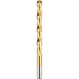 Thunderbolt® Jobber Drill Bit, High Speed Steel, 23/64", 4-7/8" L, 3-1/2" Flute, 135° Point Angle