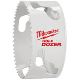 Hole Dozer™ Hole Saw, 4-3/8", 1-5/8" Depth of Cut, Bi-Metal