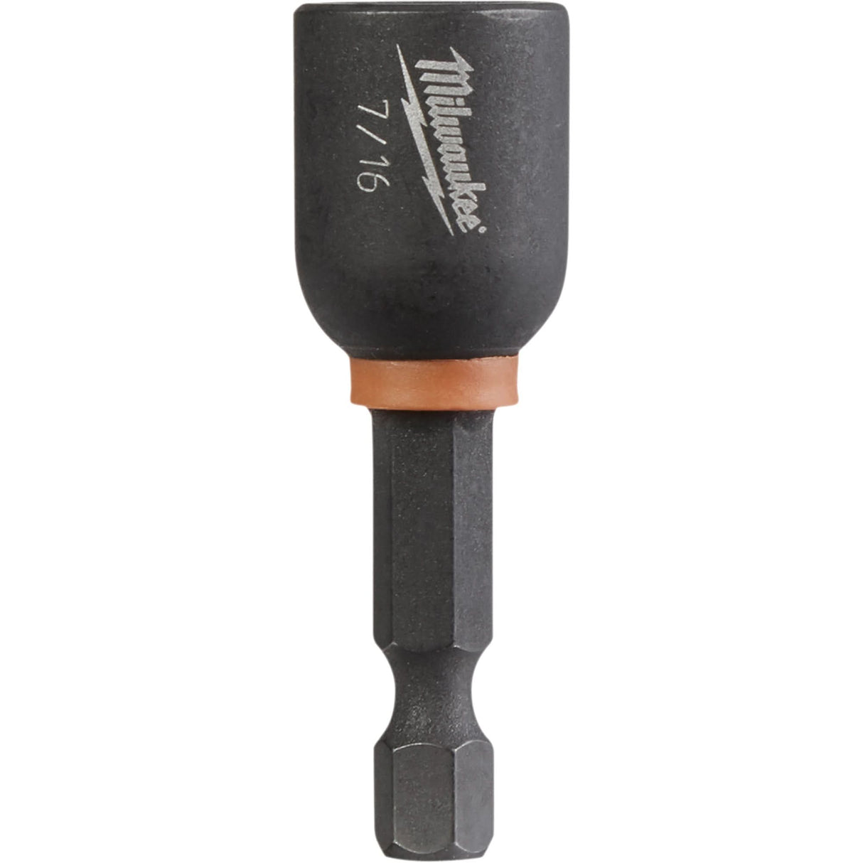 Shockwave™ Impact Duty™ Nutsetter, 1/4" Tip, 7/16" Drive, 1-7/8" L, Magnetic