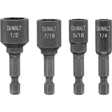 Nutdriver, 1/4" Tip, 1/4" Drive, 1-7/8" L, Magnetic