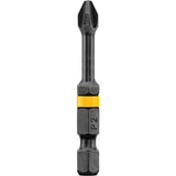 Dewalt™ 2" Phillips #2 Impact Ready® Bit, Phillips, #2 Tip, 1/4" Drive Size, 2" Length