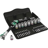 Zyklop Metric Speed Ratchet Set, 29 Pcs, 3/8" Drive Size