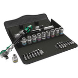 Zyklop Metric Speed Ratchet Set, 28 Pcs, 1/2" Drive Size