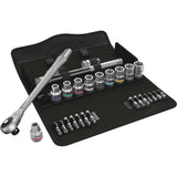 Zyklop Imperial Metal Ratchet Set, 28 Pcs, 1/2" Drive Size