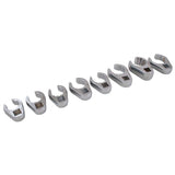 Wrench Set, Crowfoot, 8 Pieces, Imperial