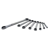 Wrench Set, Ratcheting Box, 8 Pieces, Imperial