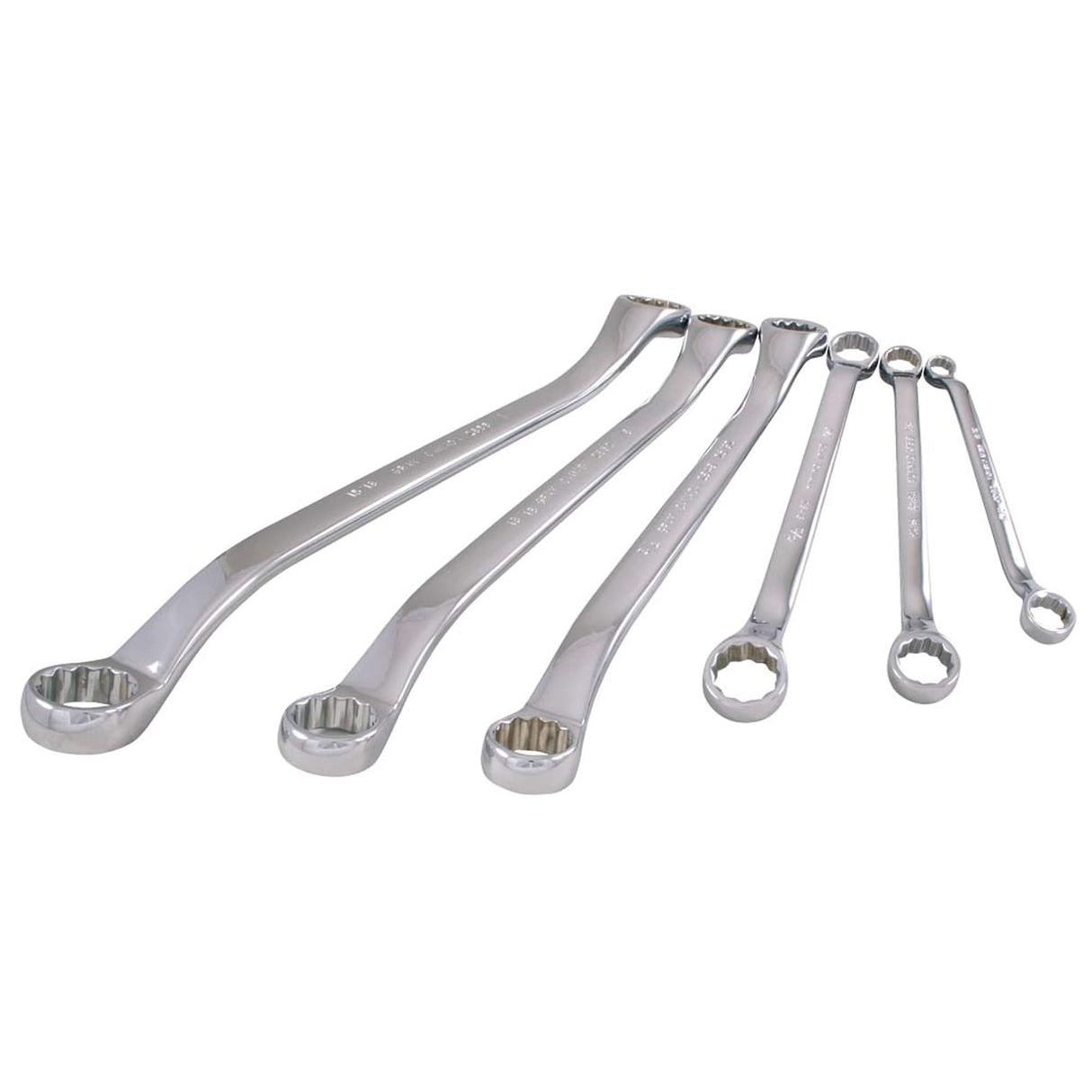 Wrench Set, Box, 6 Pieces, Imperial