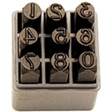 Number Hand Stamp Set, 9 Pieces