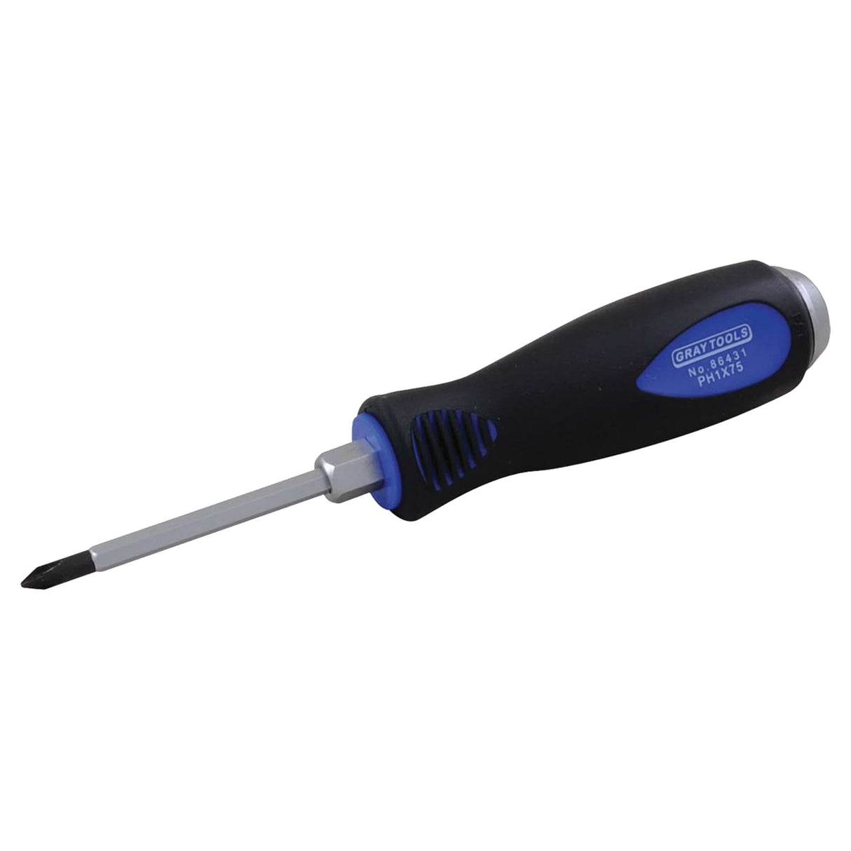 Phillips Screwdriver, #1, 7-1/4" L, Cushion Grip Handle
