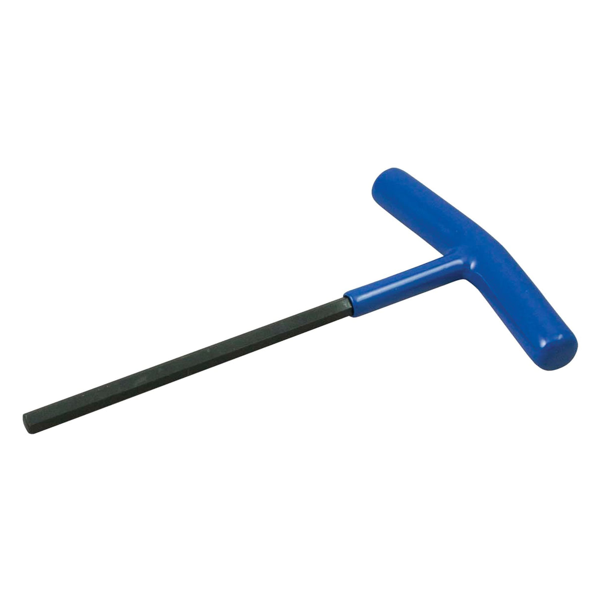 Hex Key, Hex End, 10 mm x 230 mm L, T Handle