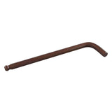 Short Hex Key, Ball End, 7/64" x 2.36" L, L Shape