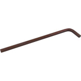 Long Hex Key, Hex End, 3 mm x 4" L, L Shape