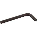 Long Hex Key, Hex End, 8 mm x 6.25" L, L Shape