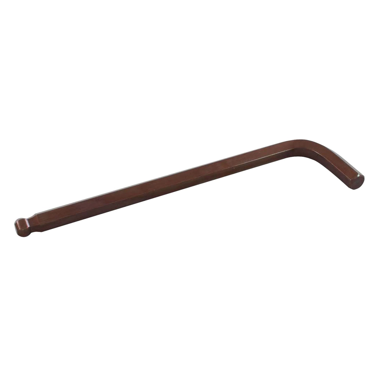 Long Hex Key, Ball End, 1.5 mm x 77 mm L, L Shape