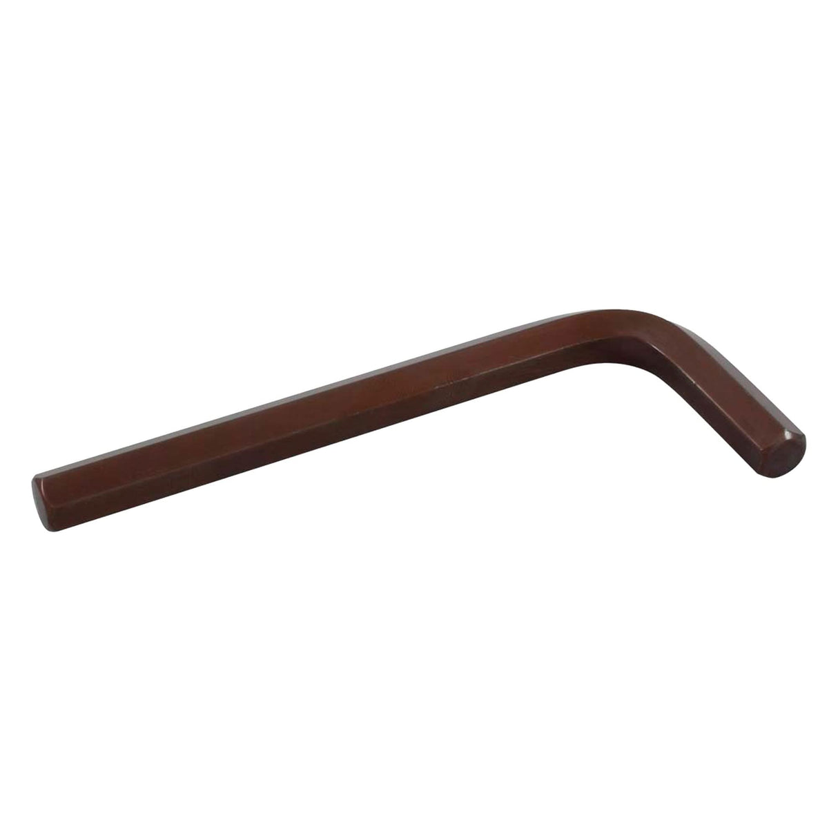 Short Hex Key, Hex End, 1/4" x 3.5" L, L Shape