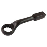 Striking Face Box Wrench, 12 Point, 50 mm, 45° Offset, Black Oxide Finish