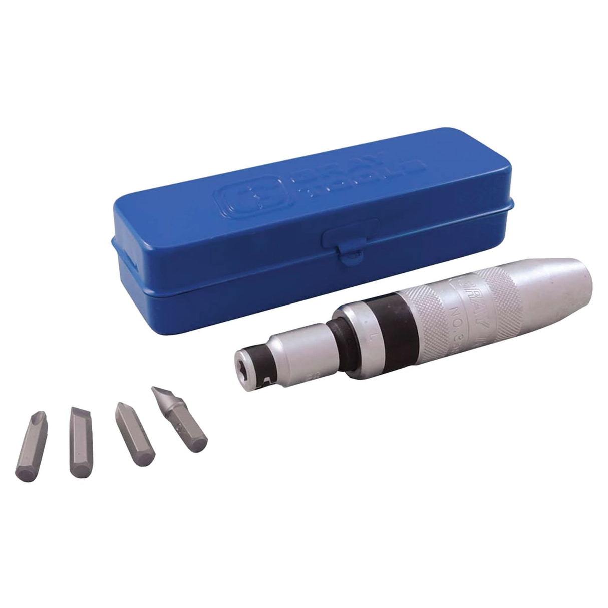 Driver & Attachment Set, 6 Pcs, Impact, 1/2" Drive Size