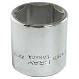 Socket, 36 mm, 1/2" Drive, 6 Points