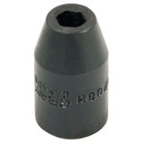 Socket, Impact, 1-1/2", 1/2" Drive, 6 Points