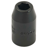 Socket, Impact, 1-3/8", 1/2" Drive, 12 Points