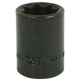 Socket, Impact, 5/8", 1/2" Drive, 8 Points