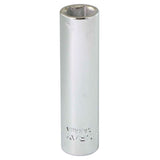 Socket, 9 mm, 1/4" Drive, 6 Points