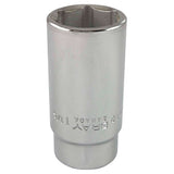 Socket, 1-1/4", 3/4" Drive, 6 Points