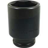 Socket, Impact, 50 mm, 3/4" Drive, 6 Points