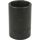 Socket, Impact, 1-1/2", 1/2" Drive, 6 Points, Deep