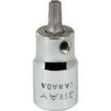 Bit Socket, Torx®, T27 x 2-1/8" L, 3/8" Drive