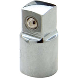 Adaptor Socket, 1/4" Drive, 3/8" Socket, 0.7" L