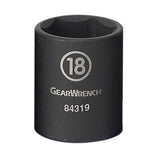 Socket, Impact, 13 mm, 3/8" Drive, 6 Points
