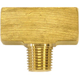 Female Pipe Tees, Brass, 1/2"