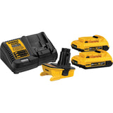 Battery Adapter Kit, Lithium-Ion, 20 V, 2.0 Ah