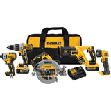 Max XR® Cordless 5-Tool Combo Kit, Lithium-Ion, 20 V