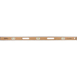 Eco-Tech®  Bamboo Level, I-Beam, 48" L, Wood, 3, Non-Magnetic