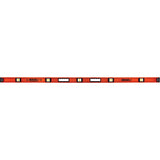 Heavy Duty Level, I-Beam, 72" L, Aluminum, 5, Non-Magnetic
