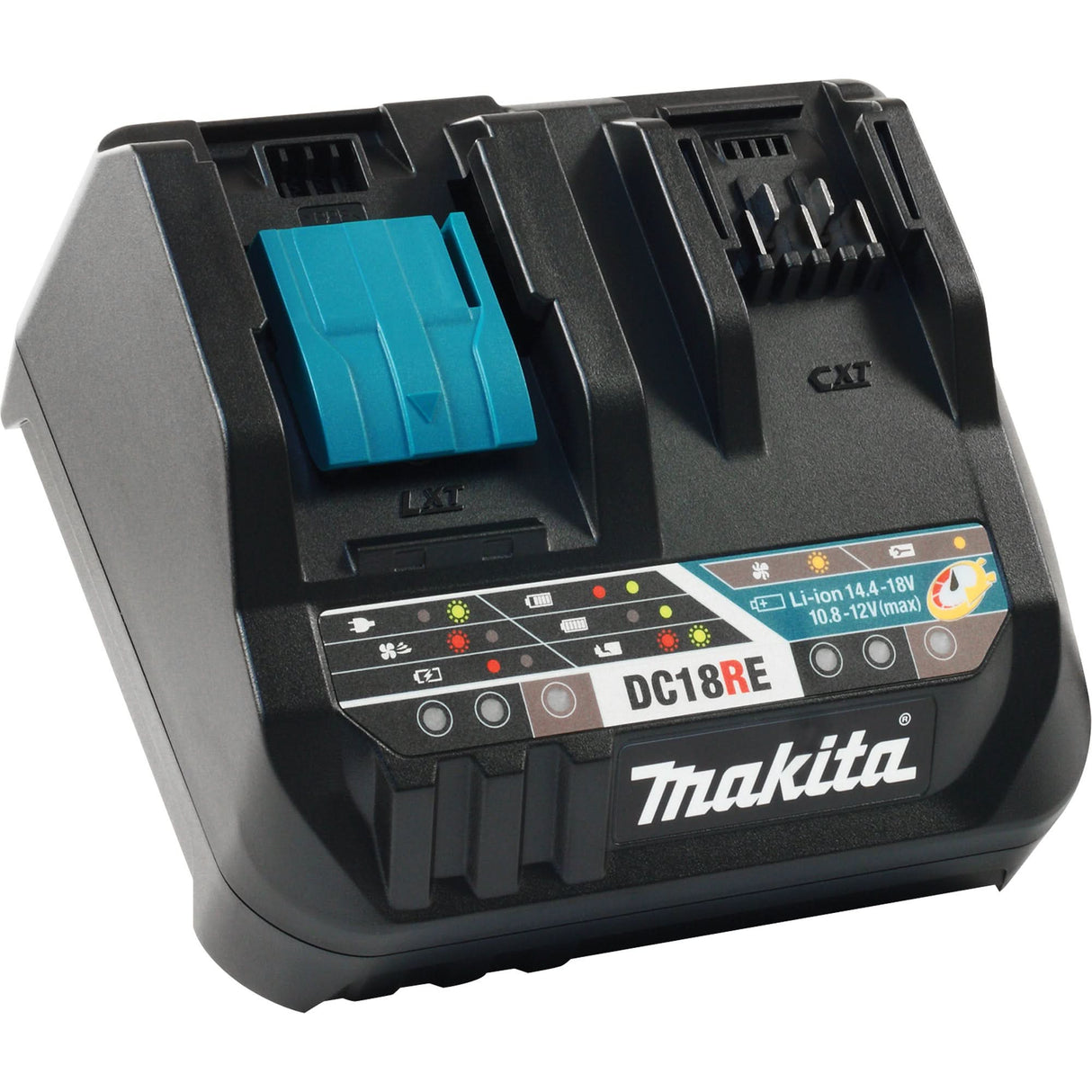 Dual-Port Rapid Battery Charger, 12 V/18 V, Lithium-Ion