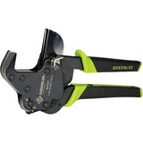 Quick-Release Ratcheting PVC Cutter, 1-5/8" Capacity