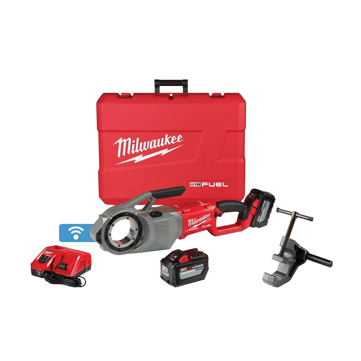 M18 Fuel™ Pipe Threader Kit, 41 RPM, 1/8" - 2" Pipe Thread