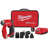 M12 Fuel™ Installation Drill-Driver Kit, Lithium-Ion, 12 V, 1/4"/3/8" Chuck, 300 in-lbs Torque