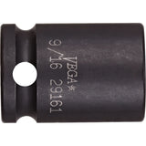 Socket, Impact, 1/4", 3/8" Drive, 6 Points