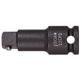 Ball Lock Socket Extension, Impact, 3/8" Drive, 2" L