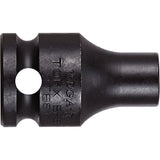 Torx Sockets, Impact, E-7, 3/8" Drive