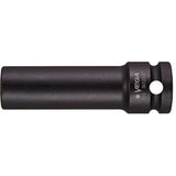 Thin Walled Socket, Impact, 11/16", 1/2" Drive, 6 Points, Deep