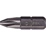 Insert Bit, Phillips, #0, 1/4" Drive