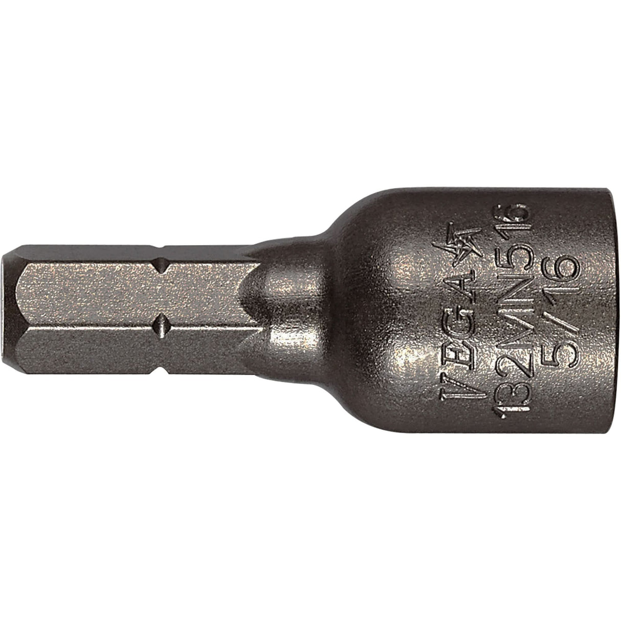 Insert Nutsetter, 5/16" Tip, 1/4" Drive, 1-1/4" L, Magnetic