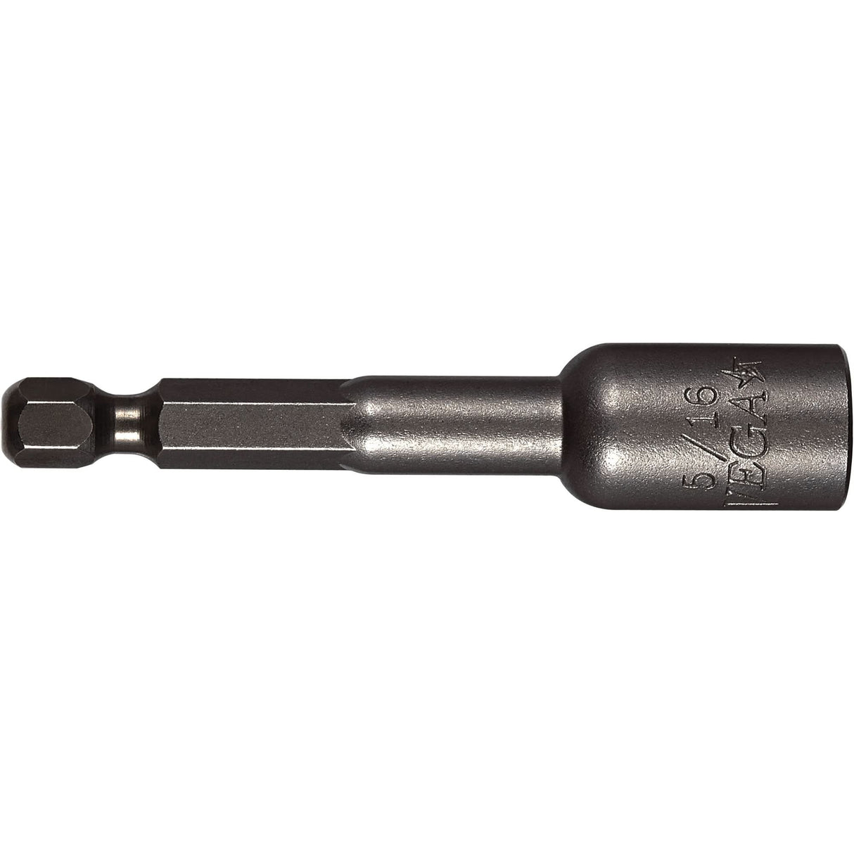 Lobular Nutsetter, 1/4" Tip, 1/4" Drive, 2-9/16" L, Magnetic